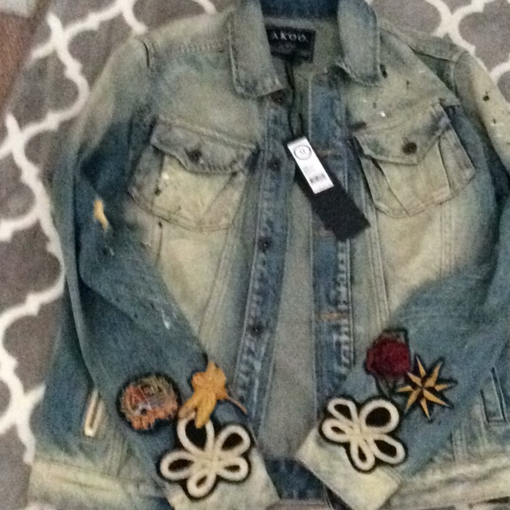Akoo Couture jean jacket Last call!